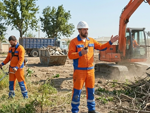 Расчистка и уборка территории